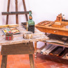 Visita guiada al Mas Miró, amb la directora, i copa de vi