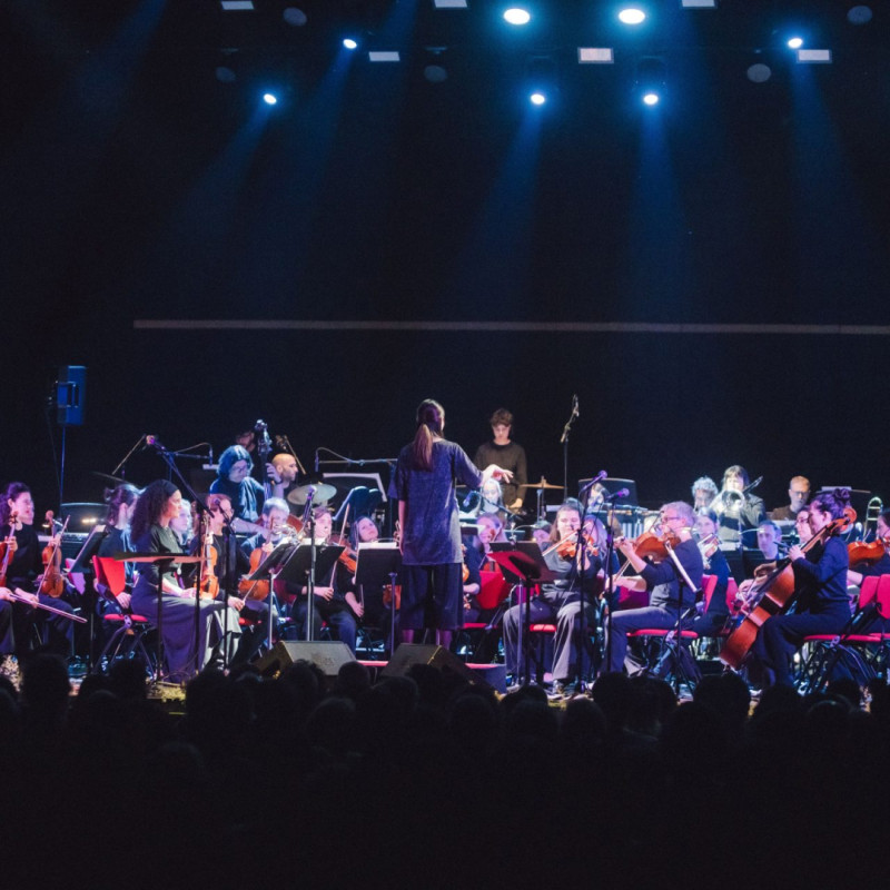Orquestra Sònica | Fabia Mantwill & Llibert Fortuny & Marcelo Woloski