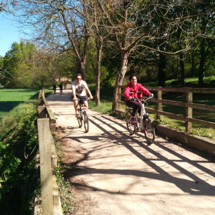 Ruta amb bicicleta...