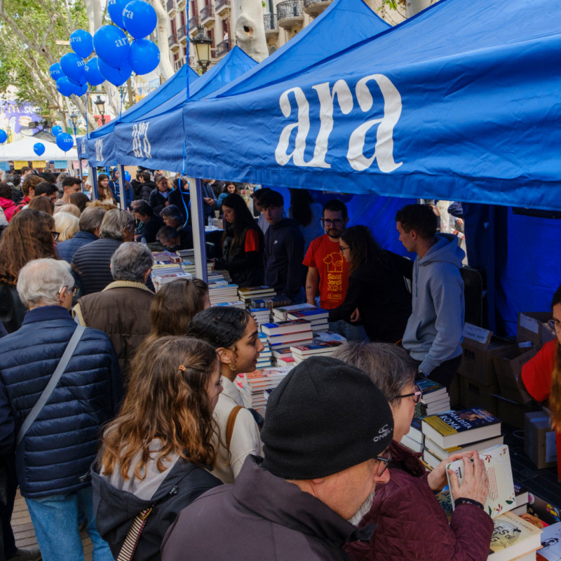 La parada de l'ARA | Sant Jordi